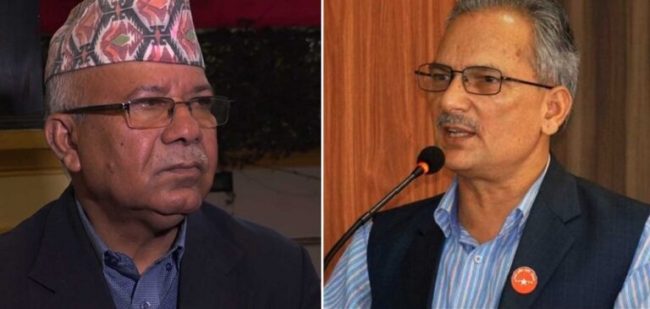 पूर्वप्रधानमन्त्रीद्वय नेपाल र भट्टराई किनाराको साक्षी मात्रै