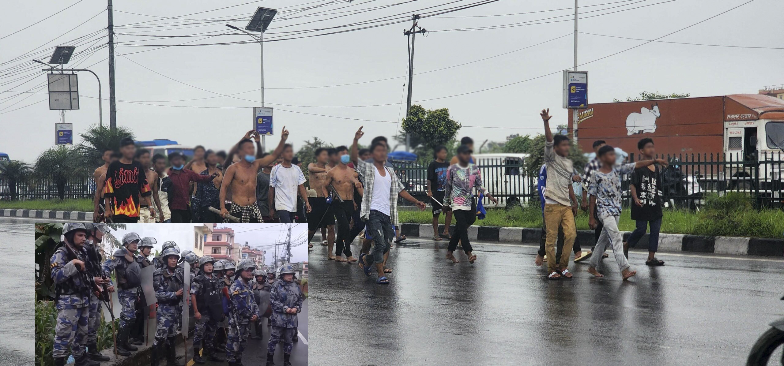बाल सुधार गृह घटना : सुरक्षाकर्मीतर्फ १९ र बालबन्दीतर्फ १० घाइते, २०४ जना पक्राउ