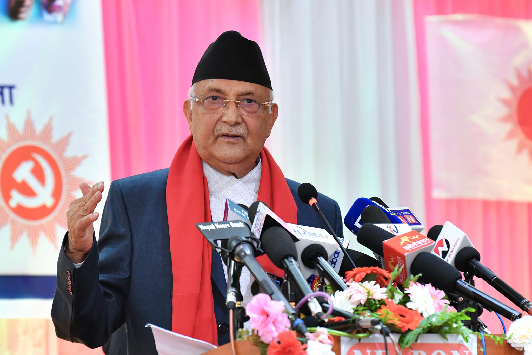 प्रधानमन्त्री प्रचण्ड र माधव नेपालमाथि ओलीको आरोप– साम्प्रदायिक हिंसा भड्काउँदै छन्