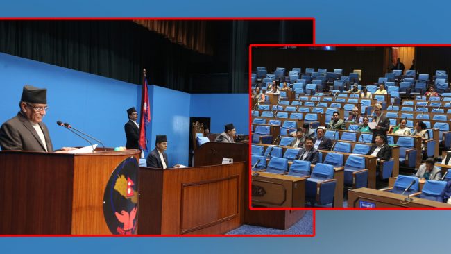 संसदमा प्रधानमन्त्रीसँग सांसदको प्रश्नोत्तर कार्यक्रम (फोटोफिचर)