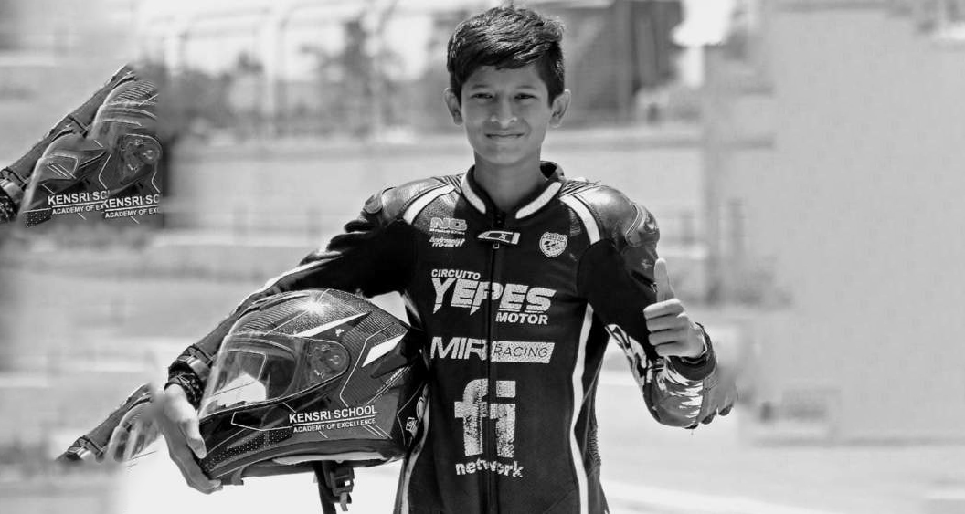मोटरसाइकल रेसिङ च्याम्पियनसिपका क्रममा १३ वर्षीय राइडरको मृत्यु