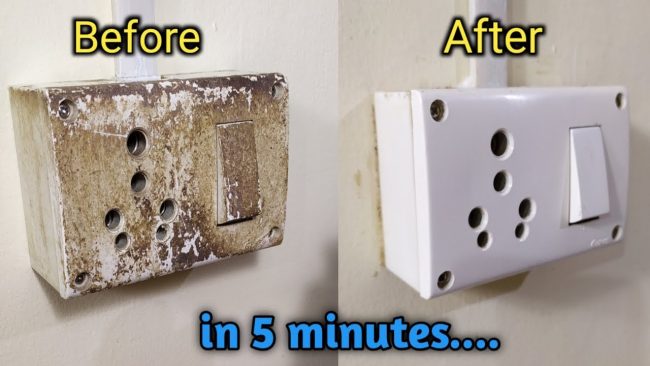 घरको स्वीच बोर्ड फोहोर भएको छ ? यसरी गर्नुहोस् सफा