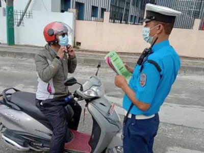 ट्राफिक नियम उल्लंघनको महँगो मूल्य: एकै दिन २२ लाख ७४ हजार जरिवाना असुल