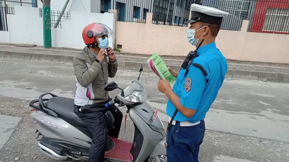 ट्राफिक नियम उल्लंघनको महँगो मूल्य: एकै दिन २२ लाख ७४ हजार जरिवाना असुल