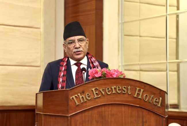 शान्ति प्रक्रियाका बाँकी कामलाई टुंगाेमा पुर्‍याउन सरकार प्रतिवद्ध : प्रधानमन्त्री
