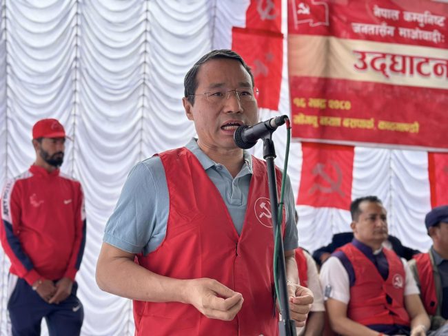 माओवादीकाे शुद्धिकरणका लागि रुपान्तरण अभियान सञ्चालनः वर्षमान पुन