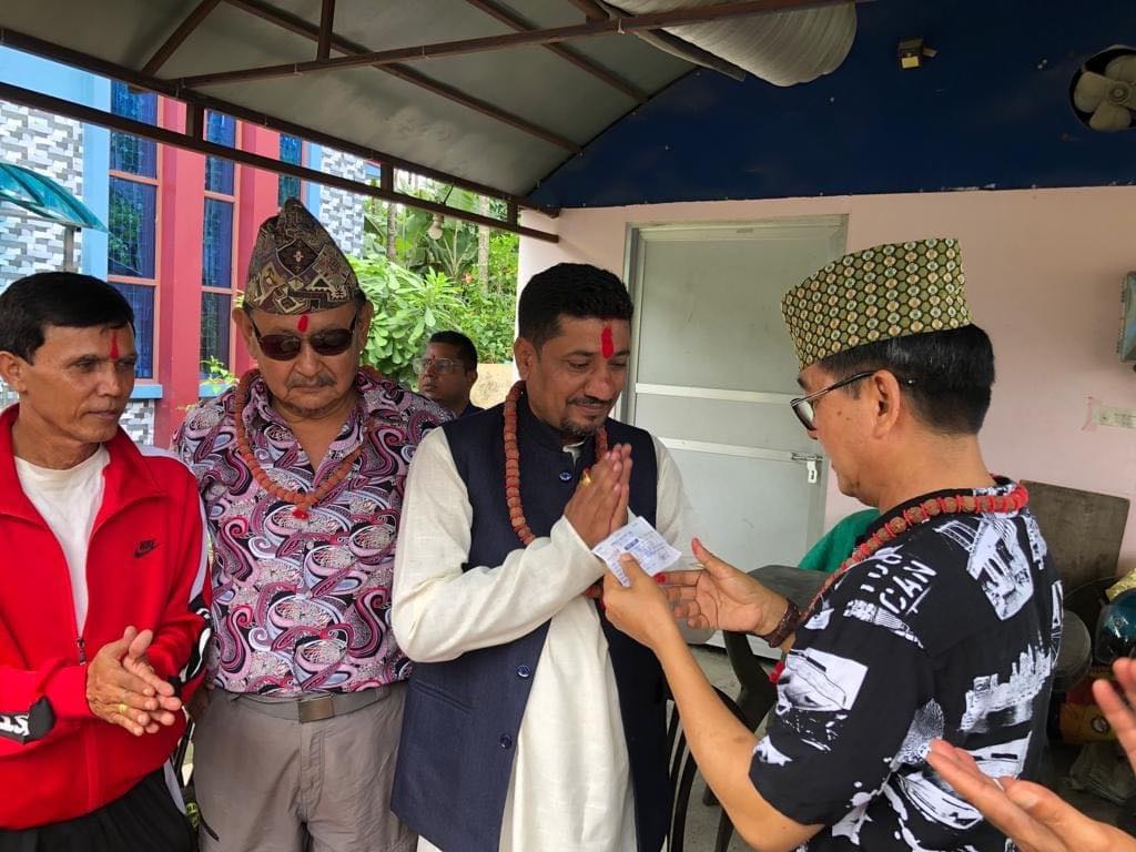 धरान-६ का वडा अध्यक्ष भट्टराई राप्रपामा प्रवेश