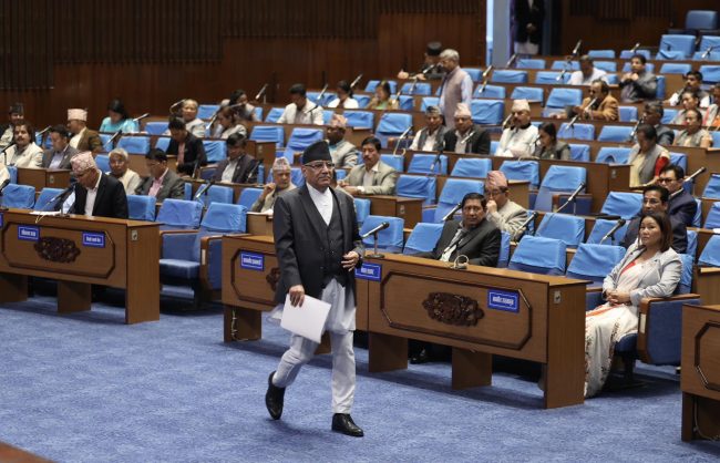 प्रधानमन्त्री दाहालले अमेरिका भ्रमणबारे सदनलाई गराए जानकारी