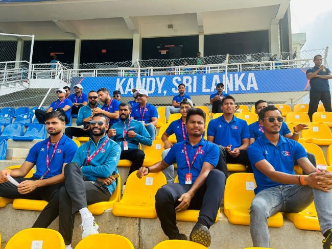 नेपाली राष्ट्रिय क्रिकेट टोली स्वदेश फर्किँदै