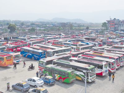 भाडा नबढाए देशभरका गाडी ठप्प पार्ने यातायात व्यवसायीको चेतावनी