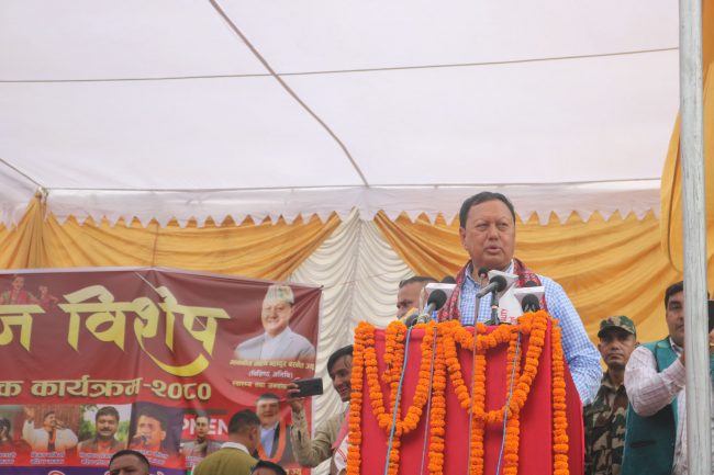 पैसा नभएकै कारण उपचारको अभाव हुने छैन : स्वास्थ्यमन्त्री बस्नेत