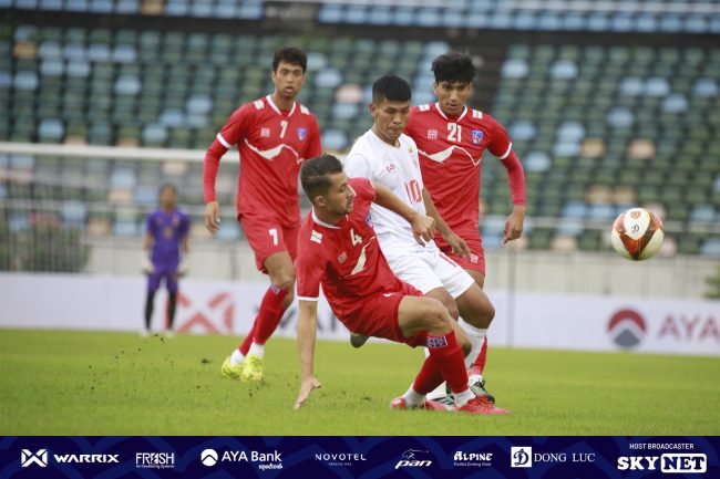 नेपाल म्यानमारसँग पराजित