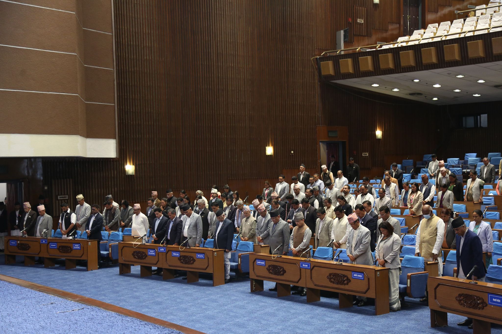 प्रतिनिधिसभा बैठकद्वारा सुवास नेम्वाङको निधनमा शोक प्रस्ताव पारित