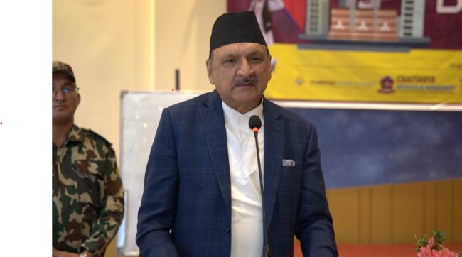 मुलुकको दक्ष जनशक्ति देशमै बस्नुपर्छ, दिगो विकास र समृद्धि हाम्रै पालामा सम्भव छ : अर्थमन्त्री महत