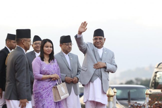 प्रधानमन्त्री दाहाल न्यूयोर्क प्रस्थान (फोटोफिचर)