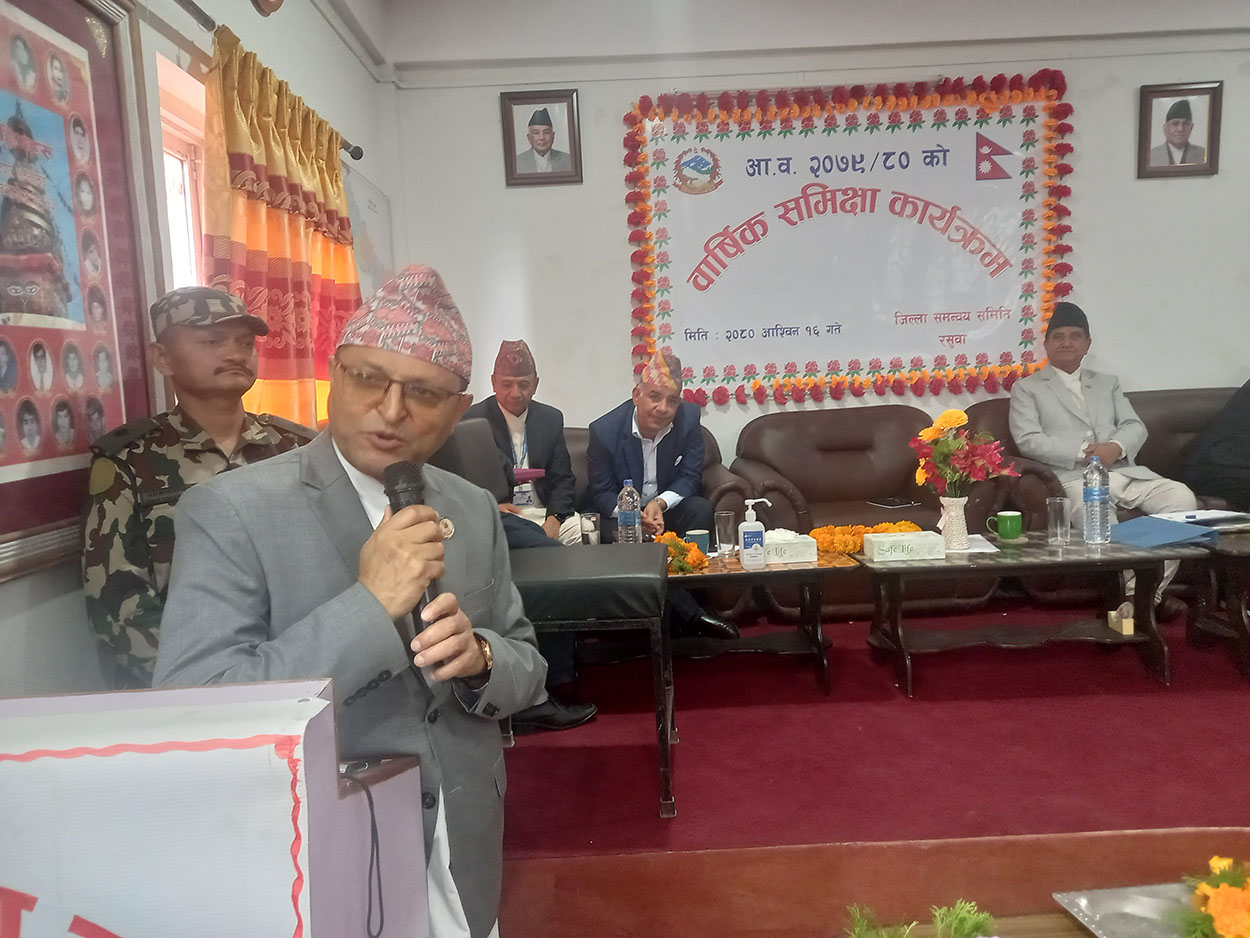 पूर्वाधार निर्माणलाई प्राथमिकता दिन अध्यक्ष तिमिल्सिनाको सुझाव