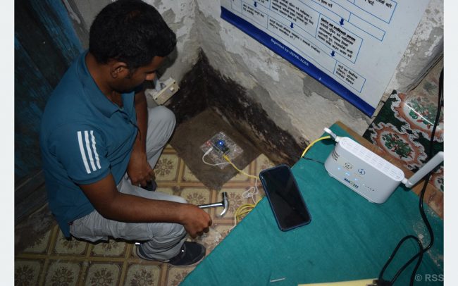 बझाङमा थप भूकम्प मापकयन्त्र जडान