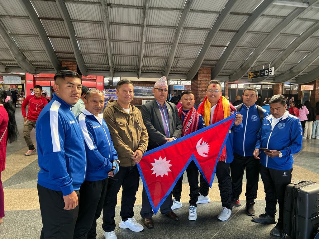 साम्बो खेलाडी ढाका प्रस्थान