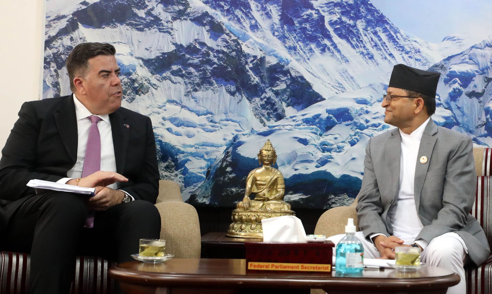 राष्ट्रिय सभाका अध्यक्ष तिमिल्सिना र अष्ट्रेलियाका सभामुख डिकबीच भेटवार्ता