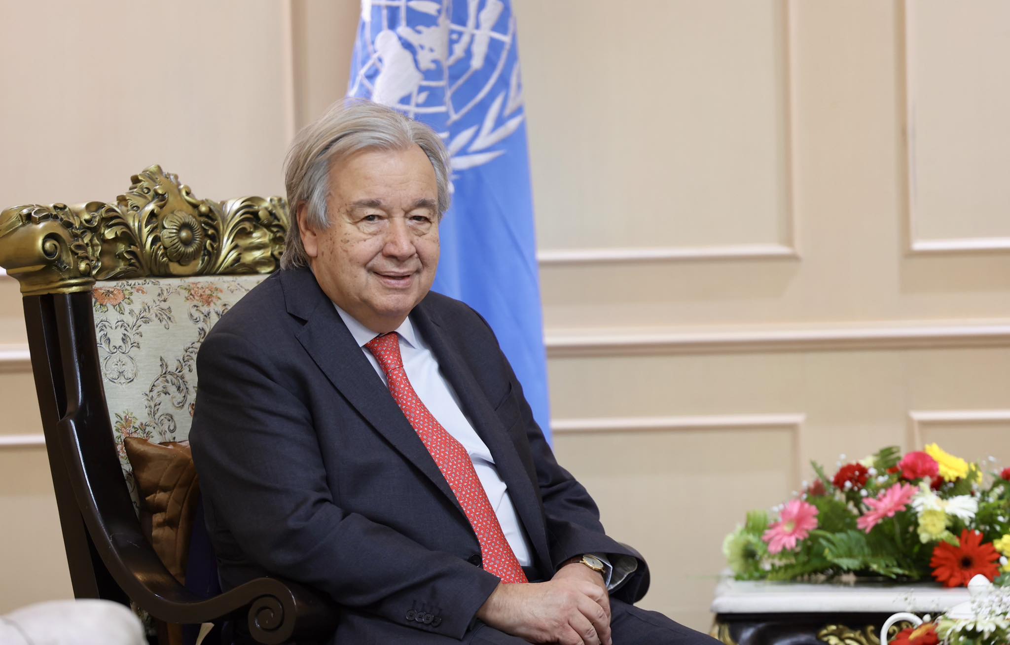 महासचिव गुटेरेस सगरमाथा क्षेत्र जाँदै