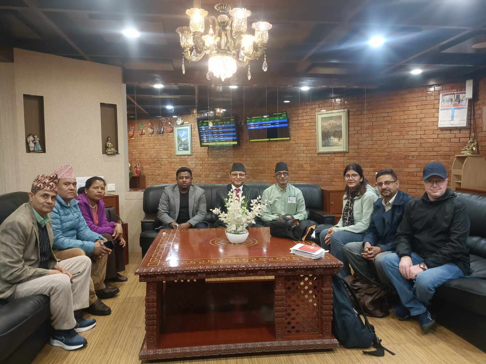 अध्यक्ष तिमिल्सिना आईपियुको १४७औं महासभामा भाग लिन एंगाेला प्रस्थान