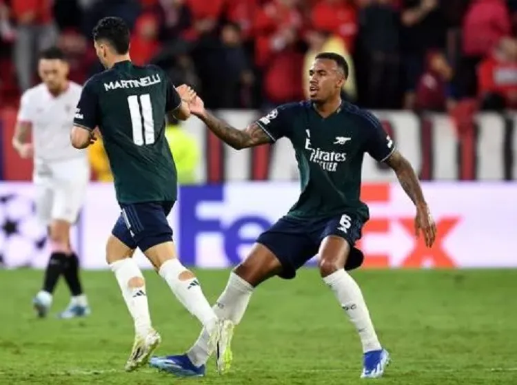 आर्सनलद्वारा सेभिया पराजित