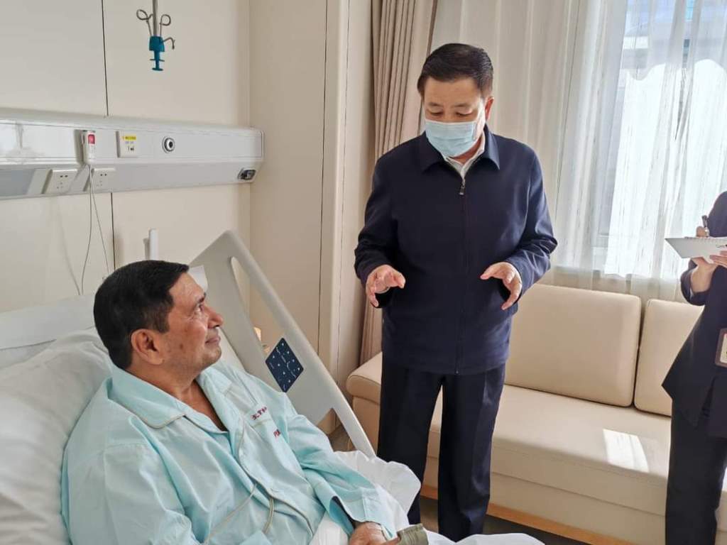 उपप्रधानमन्त्री श्रेष्ठको स्वास्थ्यवस्था सामान्य