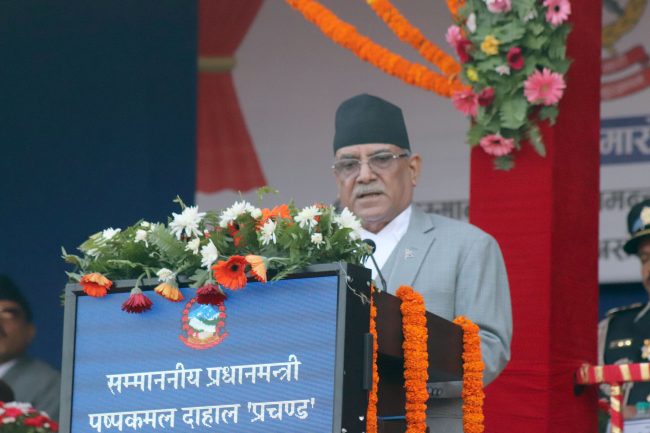 नेपाल प्रहरीलाई समयानुकूल बनाउने प्रधानमन्त्रीको प्रतिबद्धता