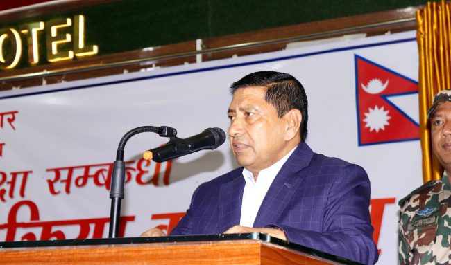 राष्ट्रिय एकता मजबुत बनाउँन सामाजिक एकता कायम गरौं: गृहमन्त्री