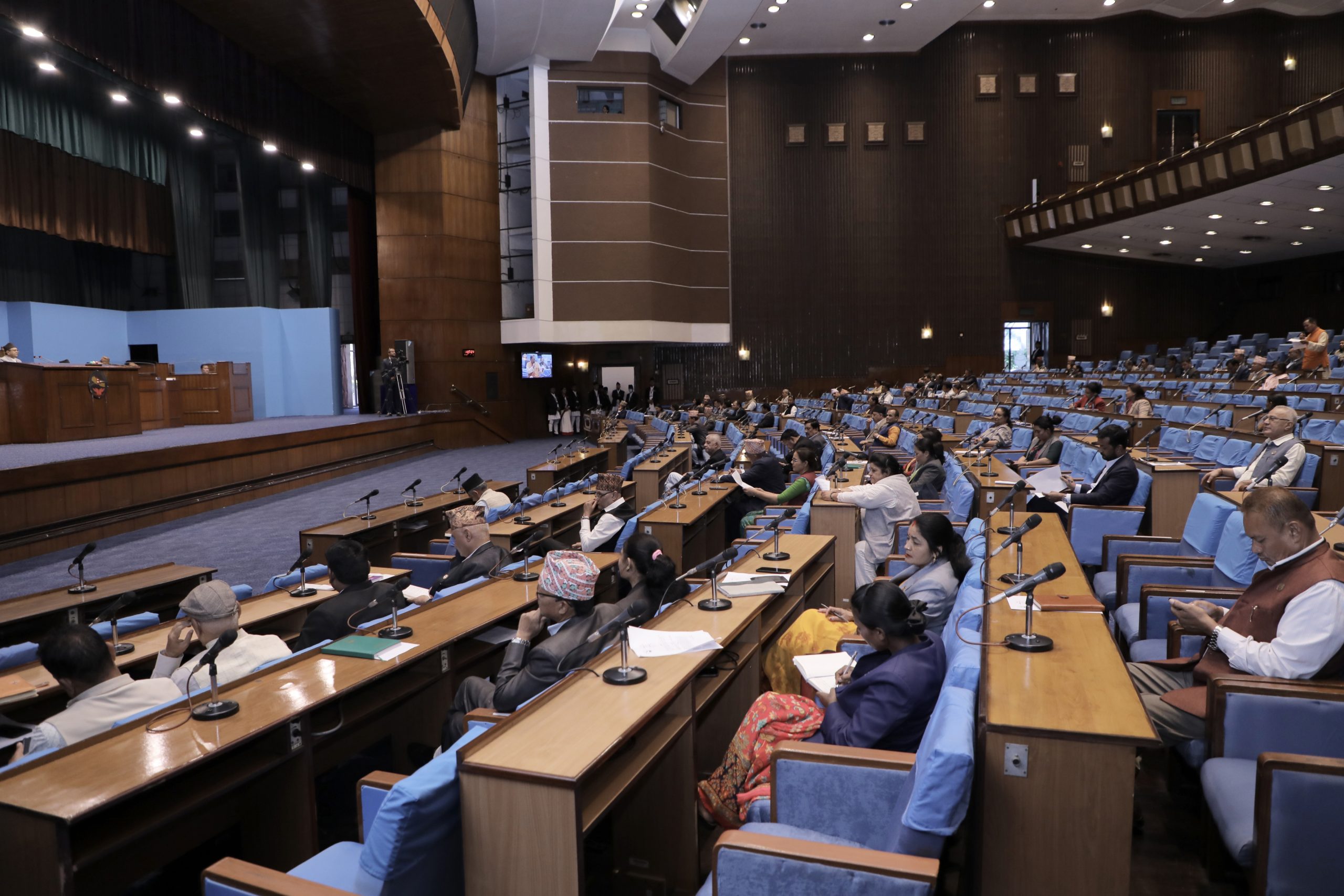 प्रतिनिधिसभा बैठकमा विद्युत् विधेयक पेश