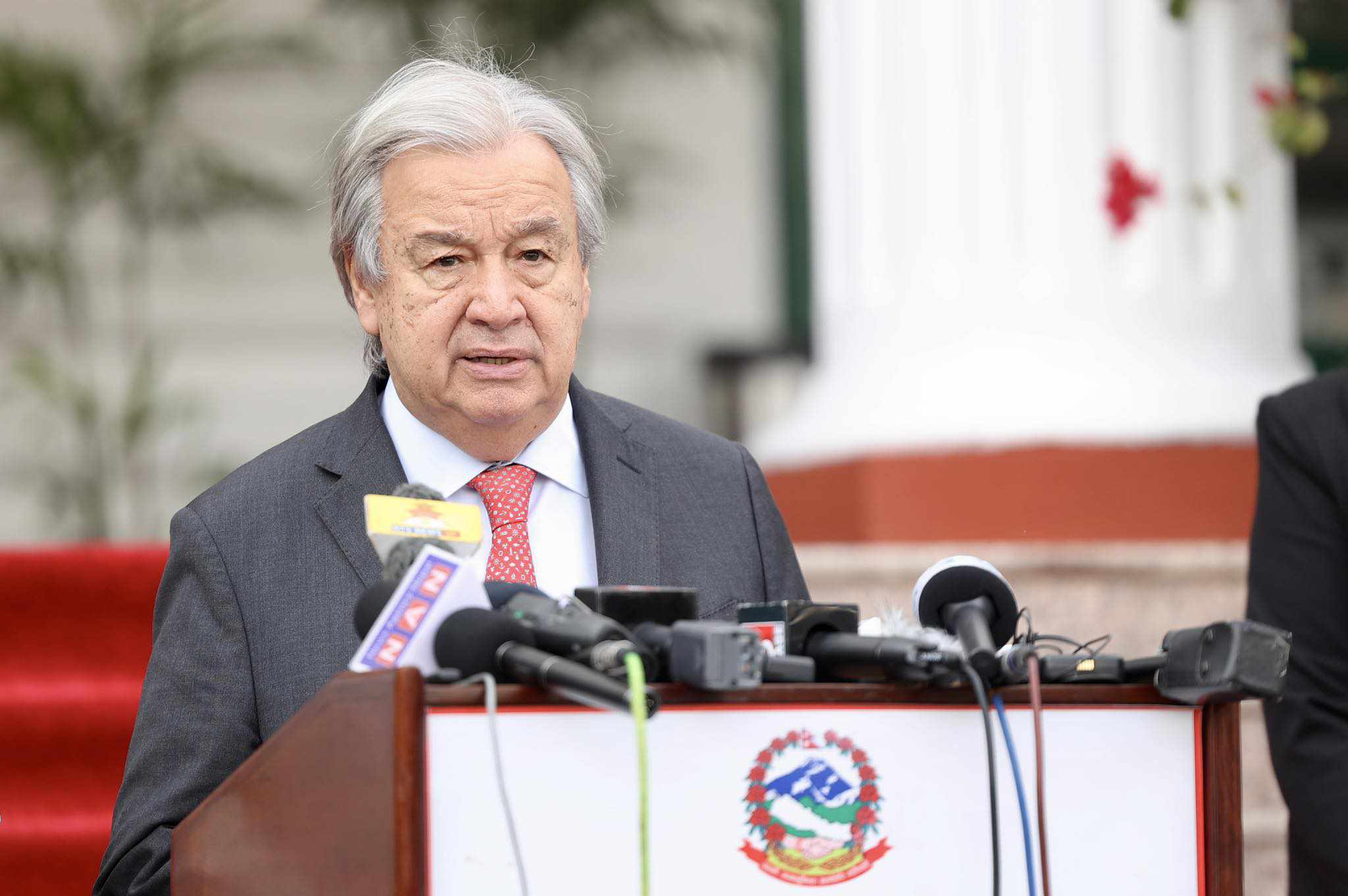 राष्ट्रसंघका महासचिव गुटेरेसले आज संसदको संयुक्त बैठकलाई सम्बोधन गर्ने