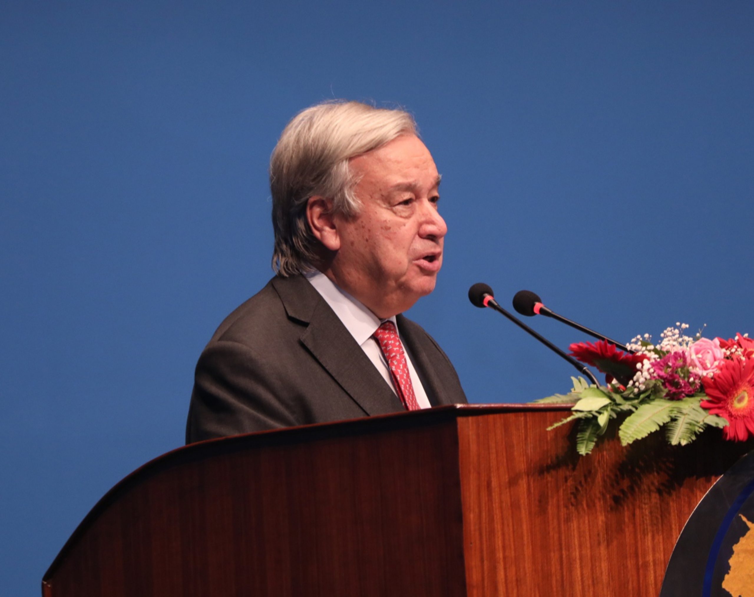 संसदमा गुटेरेसको सम्बोधन– अन्य नेताहरुले के भने ?