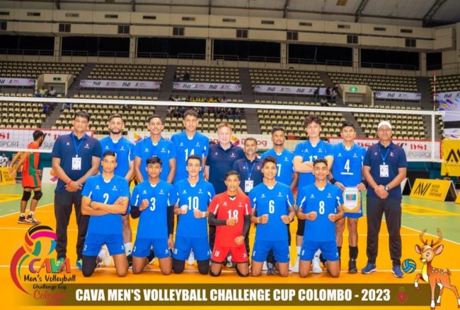 काभा च्याम्पियनसीप भलिबल– नेपाल साउदी अरेबियासँग पराजित