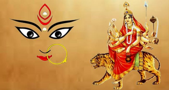 बडादसैँको तेस्रो दिन विधिपूर्वक गरियो चन्द्रघण्टा देवीको पूजा आराधना