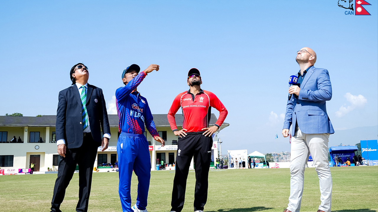 हङकङविरुद्ध टस जितेको नेपालले बलिङ रोज्यो