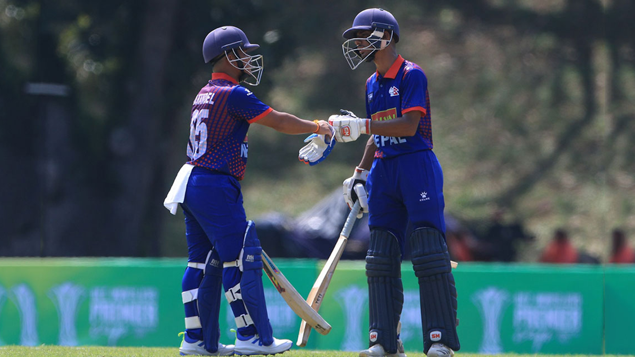 नेपाल ए क्रिकेट टिमले क्यानडा-११ सँग तीन खेल खेल्ने