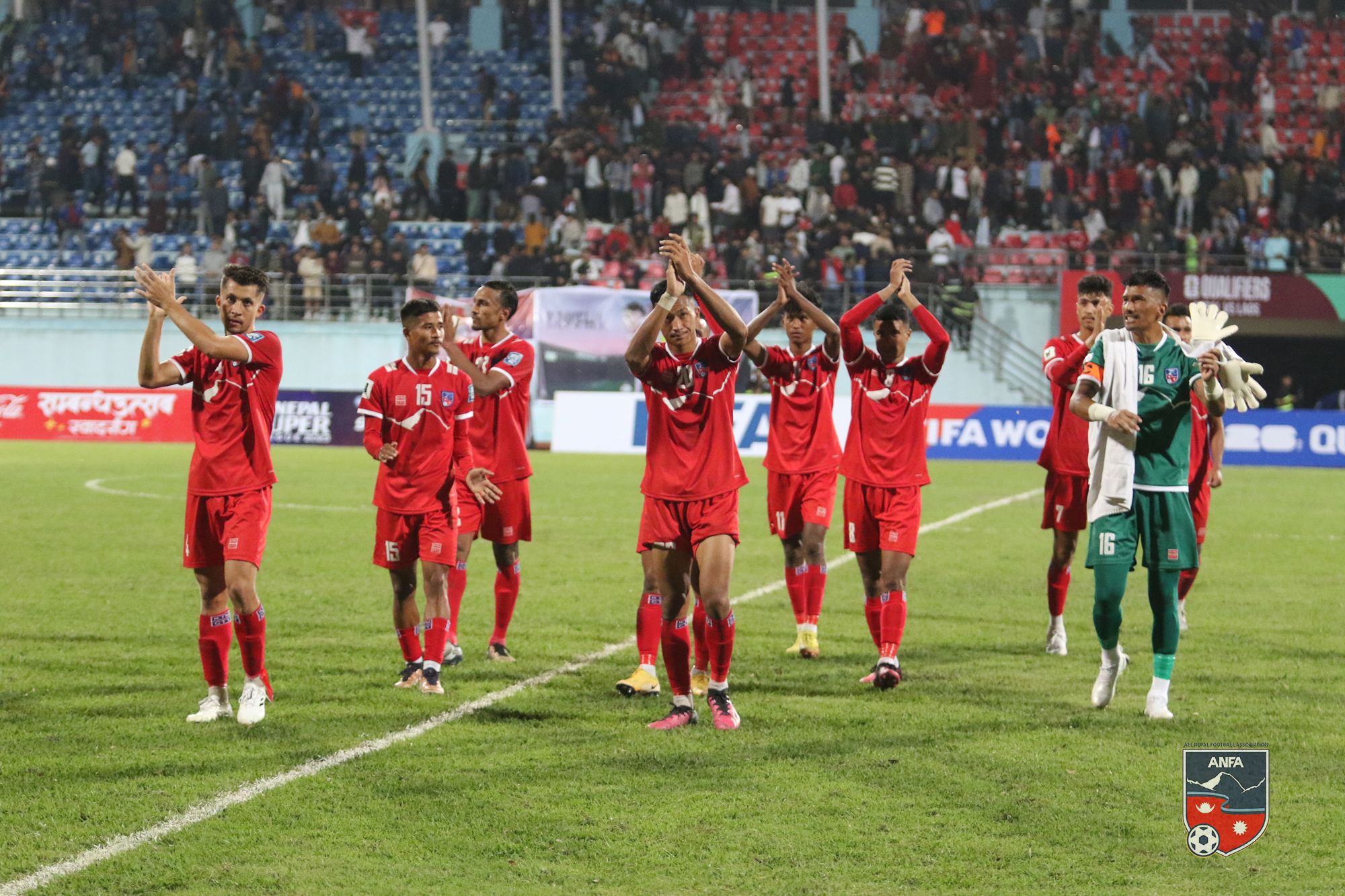 विश्वकप छनोट : नेपाल र लाओसबीच बराबरी (फोटोफिचर)