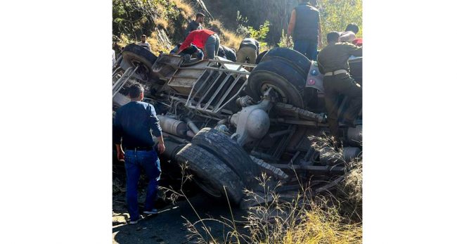 बस दुर्घटनामा ३९ जनाको मृत्यु