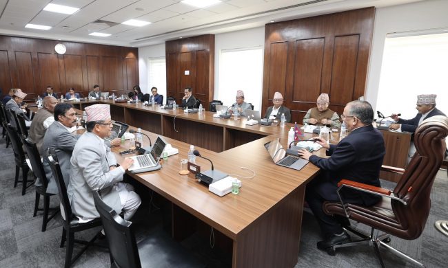 संसद अधिवेशन अन्त्य गर्ने सरकारको निर्णय