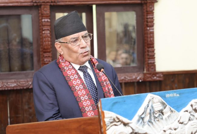 एकीकरण अभियानपछि जनस्तरबाट गरिएको सबैभन्दा ठूलो त्याग जनयुद्ध हो : प्रधानमन्त्री दाहाल