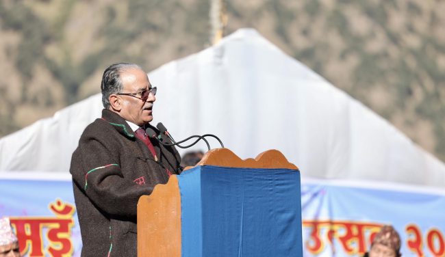 देश विरोधी गतिविधिलाई माओवादी नेतृत्वको सरकारले मात्र नियन्त्रण गर्न सक्छः प्रधानमन्त्री दाहाल