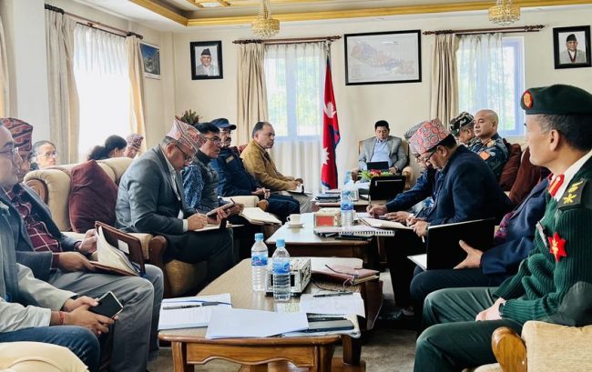 भूकम्प प्रभावित क्षेत्रमा १० करोड रुपैयाँ पठाउने सरकारको निर्णय