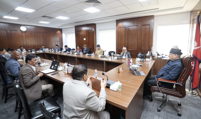 राष्ट्रियसभा निर्वाचन आगामी माघ ११ गते गर्ने सरकारको निर्णय