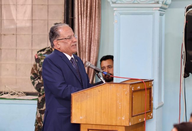 अर्थतन्त्रको दबाब हटाउन राष्ट्रिय गोलमेच गर्छौँ : प्रधानमन्त्री दाहाल