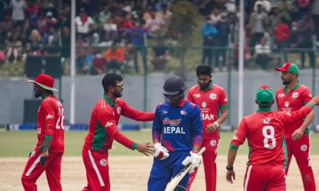 नेपाल र ओमानको फाइनल खेल सुपर ओभरमा गयो