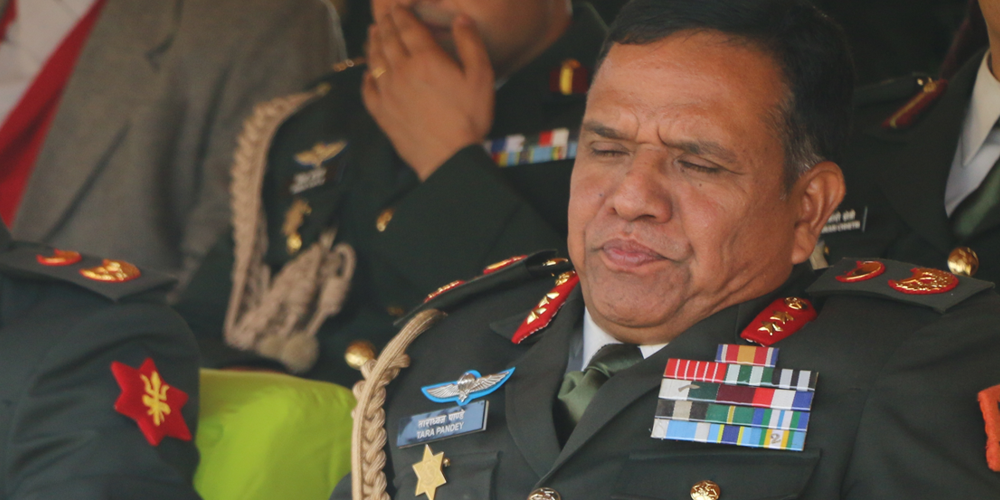 भावी सेनापति भनिएका जर्नेलले दिए राजीनामा