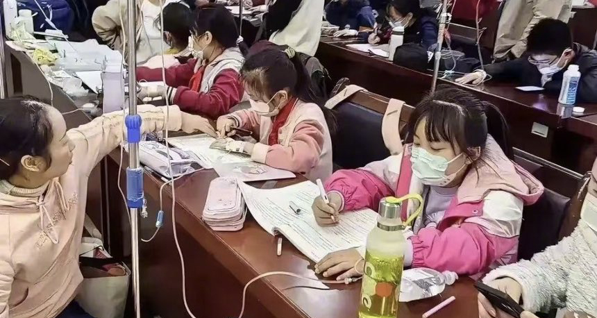 चीनमा रहस्यमय संक्रमण अनियन्त्रित, बिरामी बालबालिकाका लागि ‘होमवर्क जोन’ निर्माण