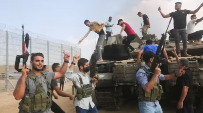 इरानले हमासलाई हतियार बनाउने प्राविधिक तालिम दिन चाहेको दाबी