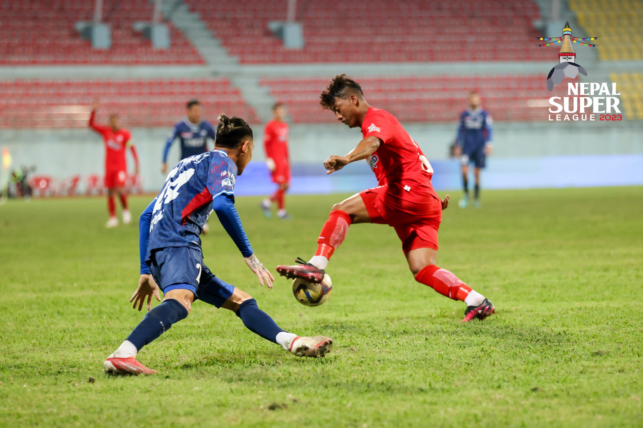 नेपाल सुपर लिग फुटबल : काठमाडौं र चितवनको खेल बराबरीमा सकियो