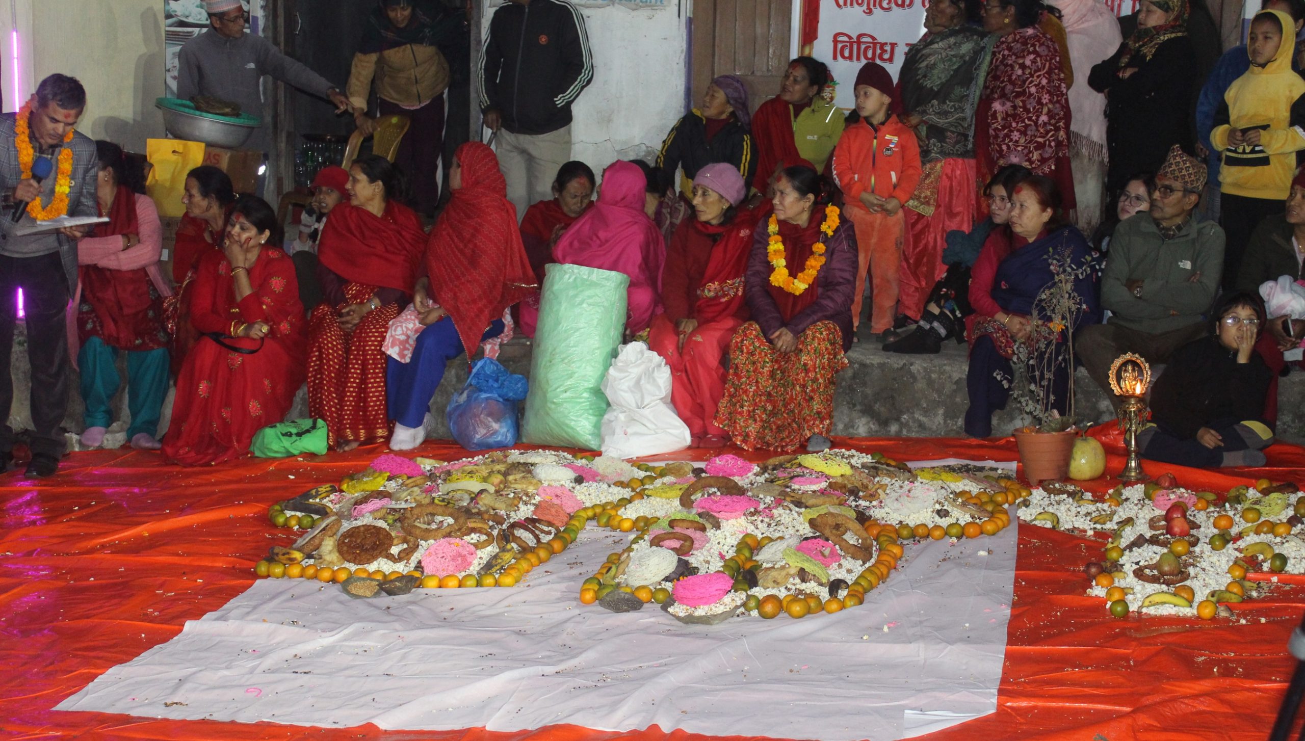 यसरी मनाइयो गोरखामा मकै सुकाउने पर्व